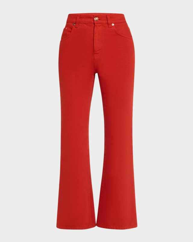 Ezra Bootcut Ankle Jeans